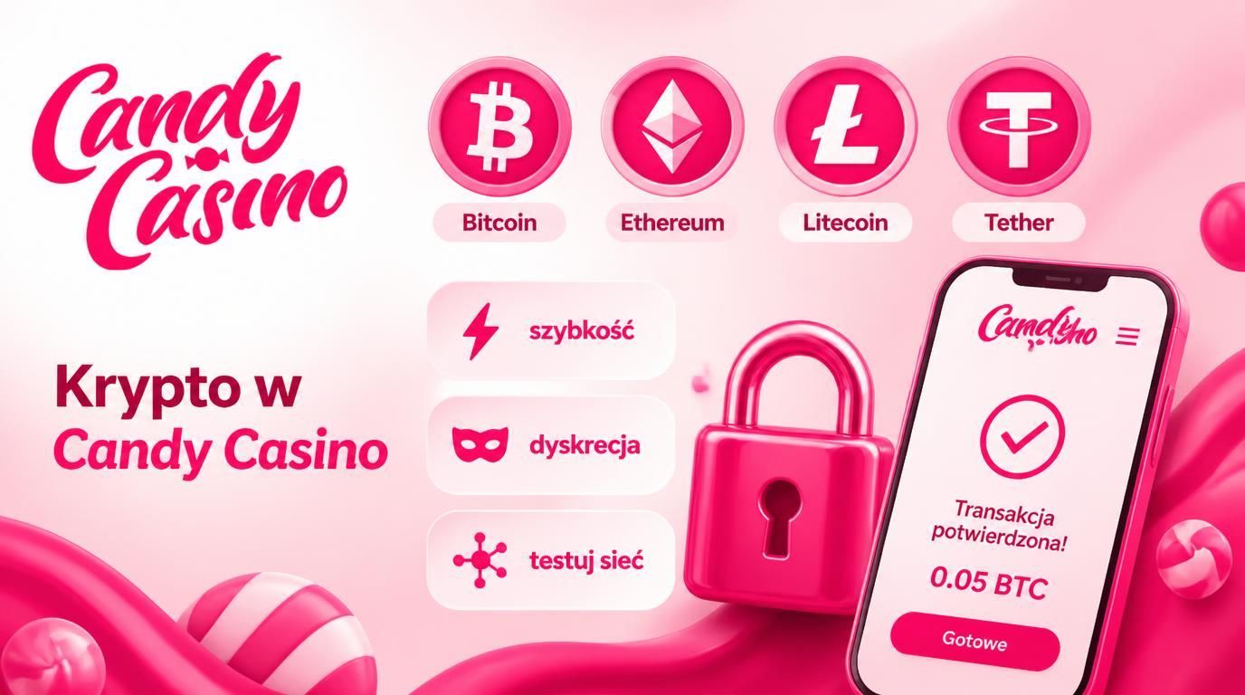 Symbole kryptowalut z elementami bezpieczeństwa i testów sieciowych